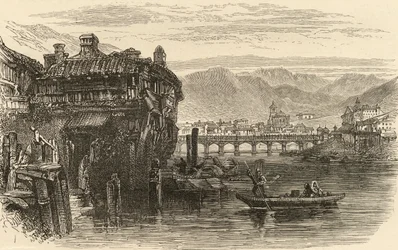 Irun, Espagne, illustration de 